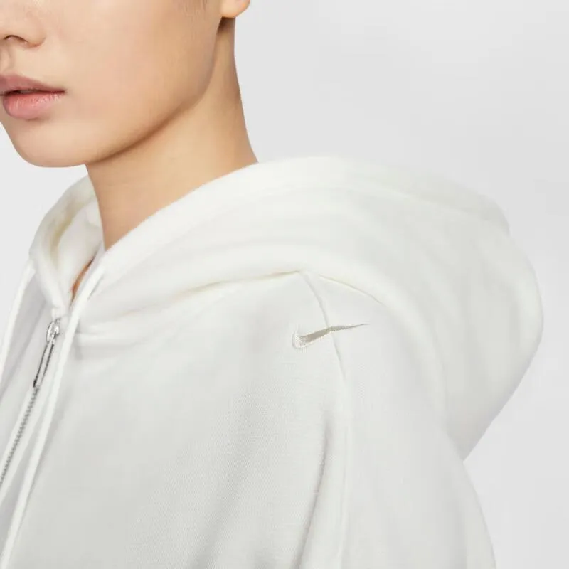 Nike Sportswear Sweatshirt Women's Sail White/Light Redwood Umber-4