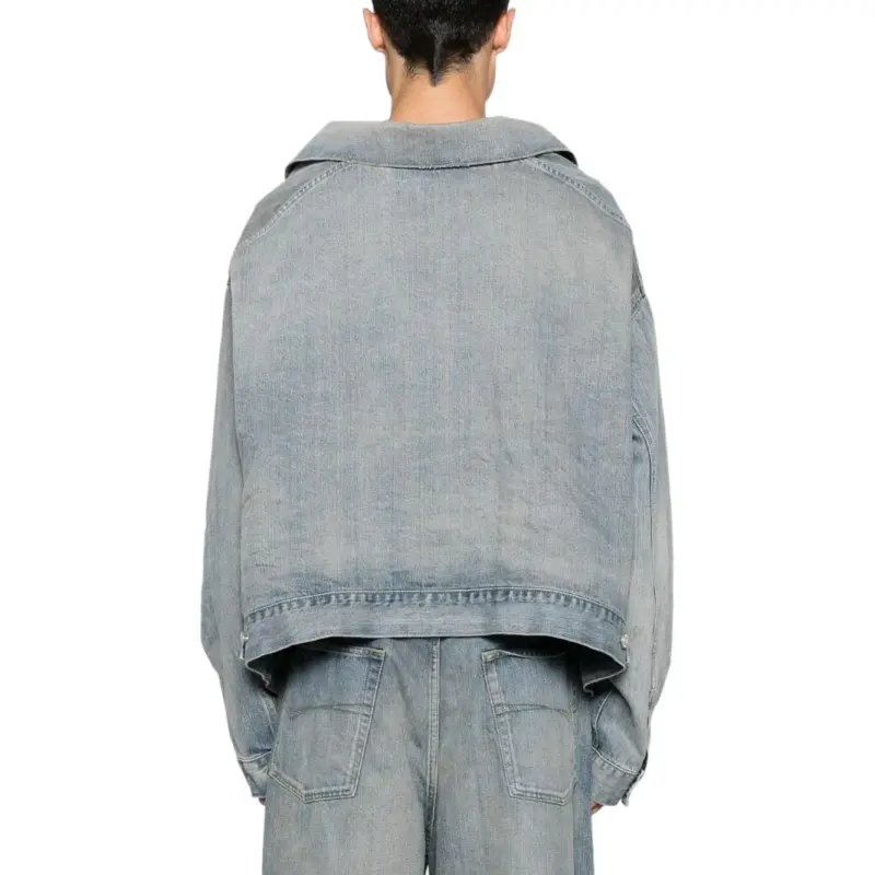 Balenciaga Collared Button Up Jacket-3
