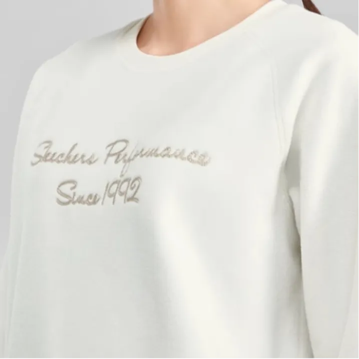 Skechers Sweatshirt Women's Marshmallow White-2
