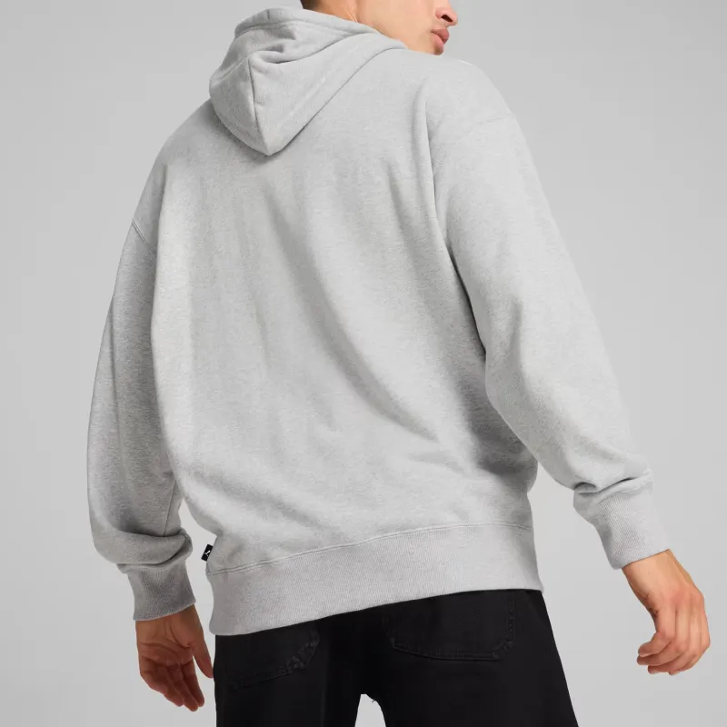 PUMA GRAPHICShoodie FW24 Athlete Sweatshirt Men's Light Gray-4