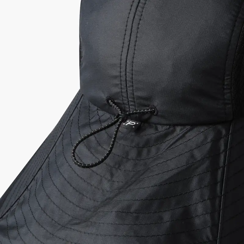 SALOMON Recycled Polyester Bucket Hats Unisex Black-3