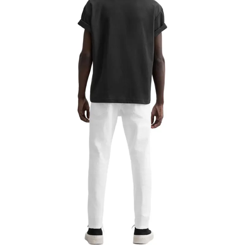 ZARA Jeans Men White-3