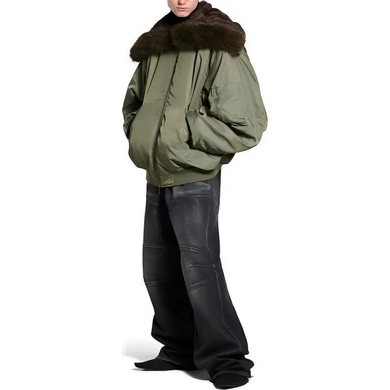 Balenciaga Jackets & Coats Women's Green-4