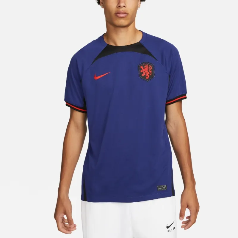 Nike Netherlands 2022/23 Stadium Away Dri FIT Soccer Jersey-4