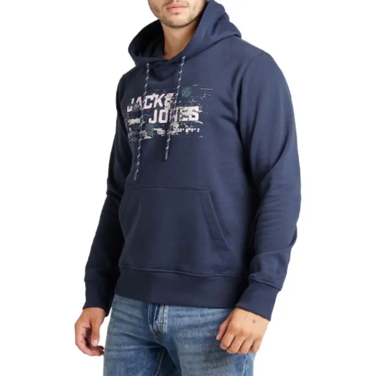 JACK JONES· Sweatshirt Men's Marine Blue-3