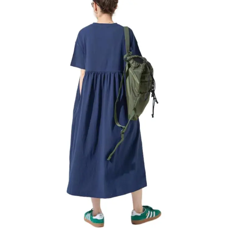 FREAK'S STORE Short Sleeved Dress Women's Marine Blue-1