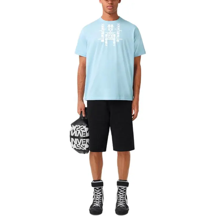 Burberry Logo Print Oversized T Shirt-1