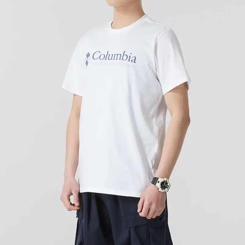 Columbia T Shirts Men White-3