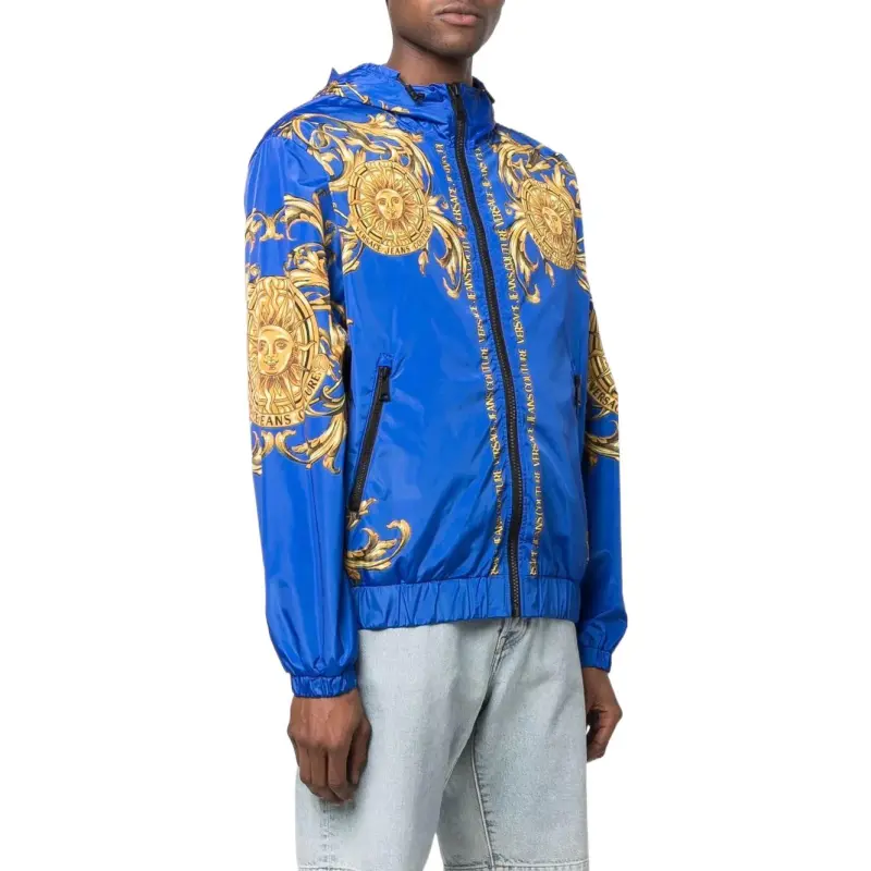 VERSACE JEANS COUTURE SS22 Jacket Men's Blue-4