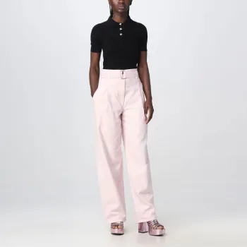 PHILOSOPHY DI LORENZO SERAFINI Belted Wide-Leg Pants