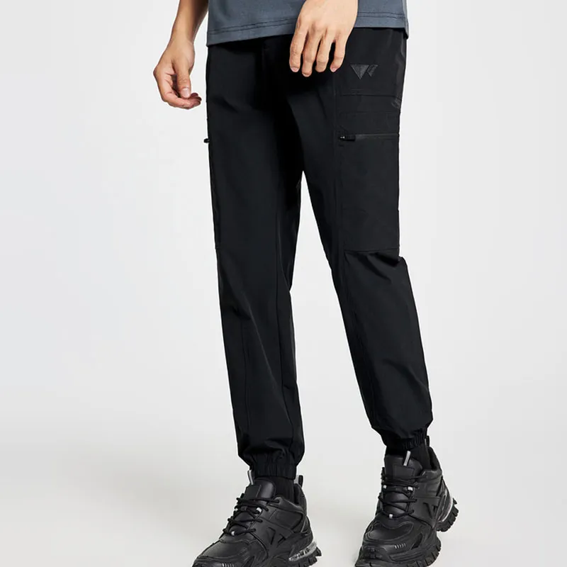 SEPTWOLVES Casual Pants Men Black-3