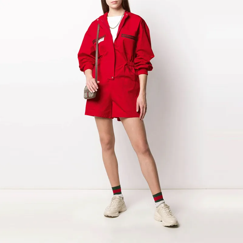 GUCCI Bodysuits Women's Red-2