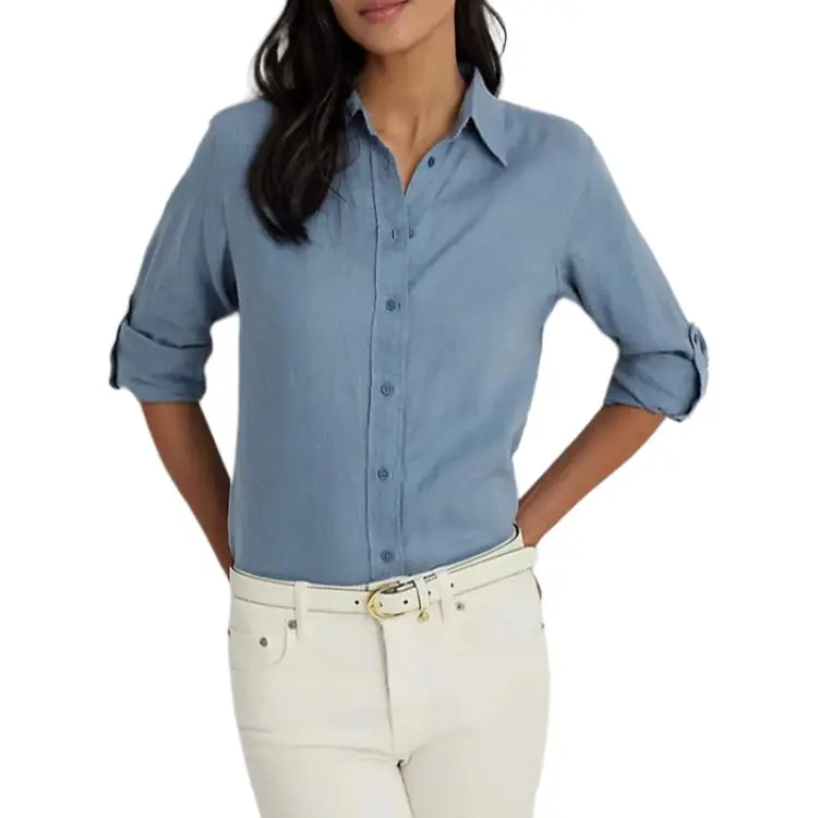 LAUREN RALPH LAUREN Shirt Women's Blue-2