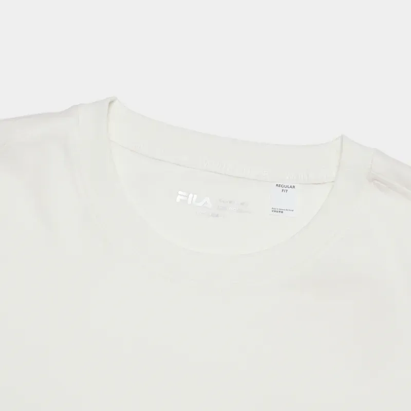FILA Heritage T Shirt Men's Cloud White-2