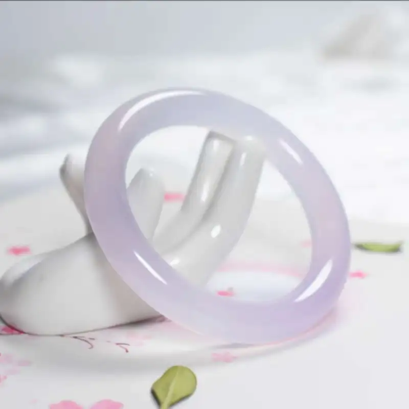 YOULING Chalcedony Jade Bangles Women's-3