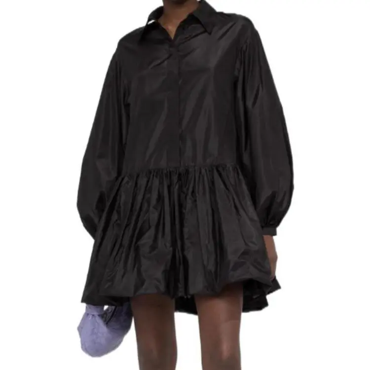 Valentino Long-Sleeved Dresses Women's Black-2