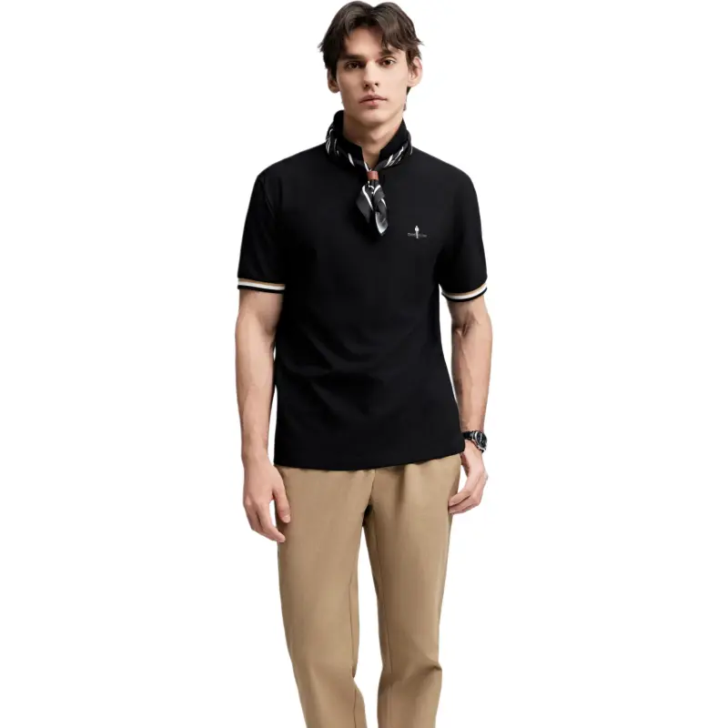 Biyin Leufen Cooling Technology Collection Polo Shirt Men's Free Car Mounted Number Plate-10