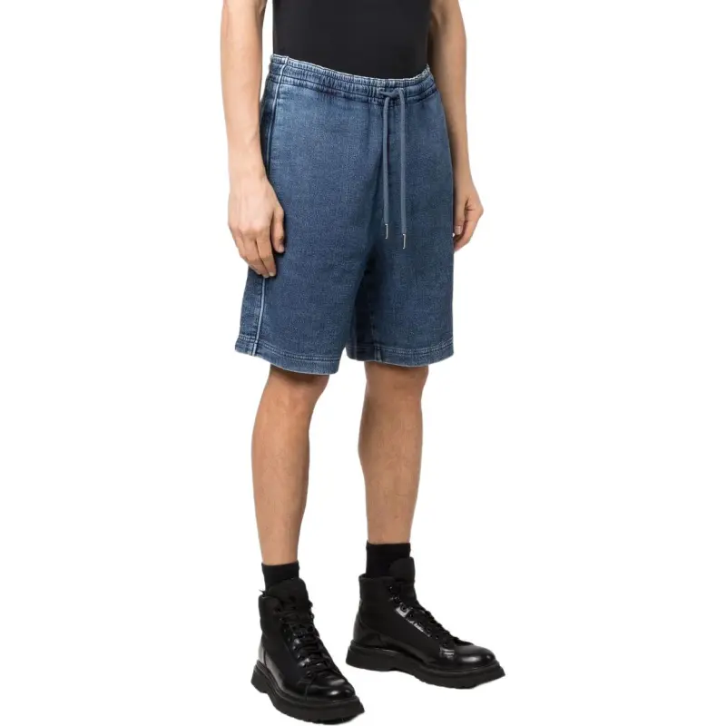 DIESEL D Boxy Track Drawstring Shorts-3