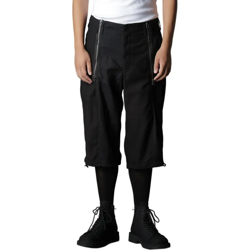 Yohji Yamamoto Ground Y SS25 Casual Shorts Unisex Black-6