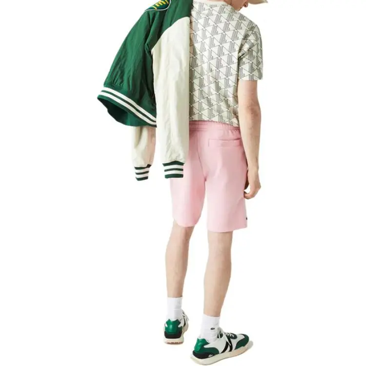 LACOSTE Casual Shorts Men's Pink-3