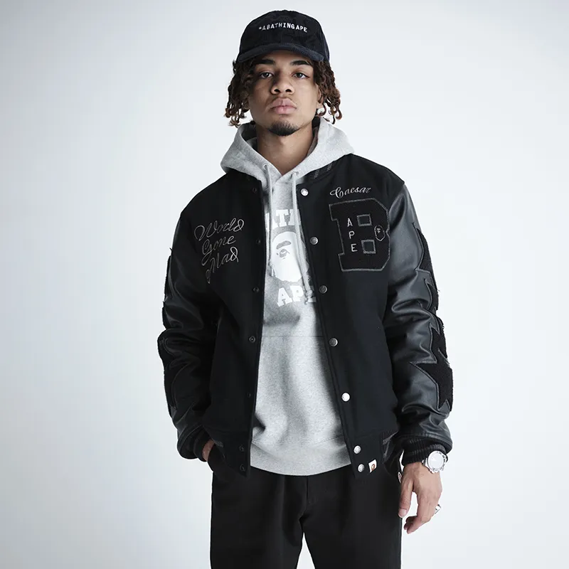 Bape College Pullover Hoodie-3