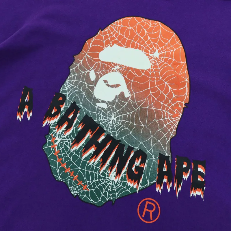 Bape Halloween Ape Head Glow In The Dark Pullover Hoodie-2
