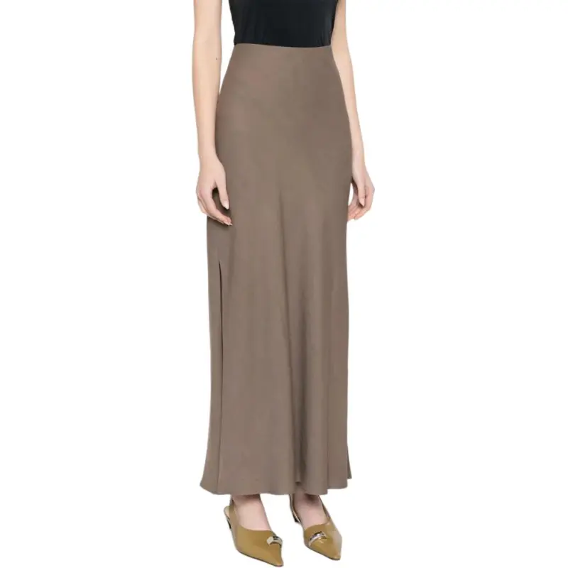 Brunello Cucinelli Side slits Maxi Skirt-3