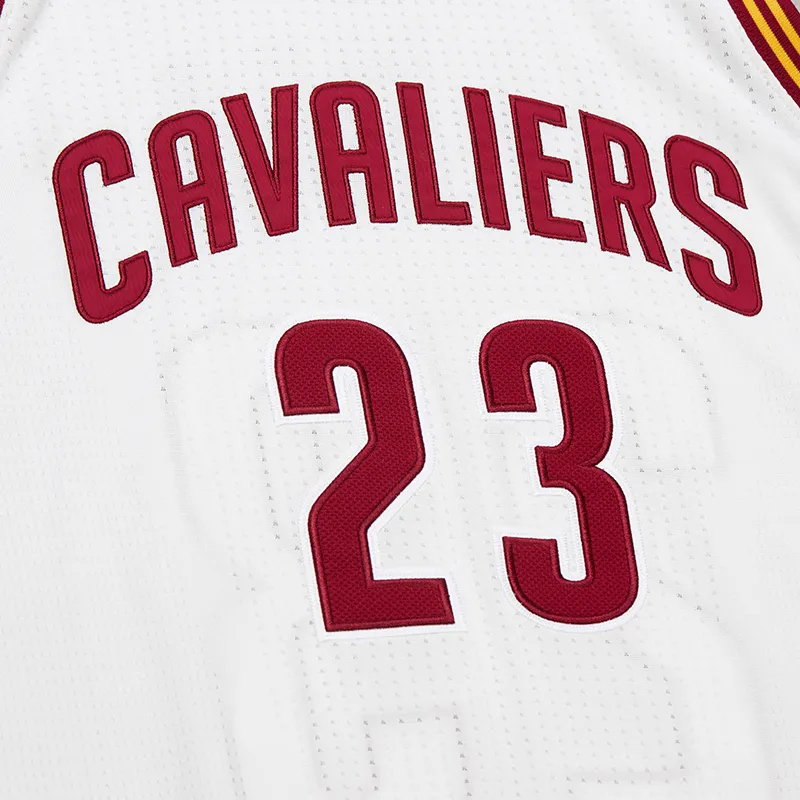Mitchell & Ness x NBA Cleveland Cavaliers James SS25 Basketball Jersey Unisex White-2