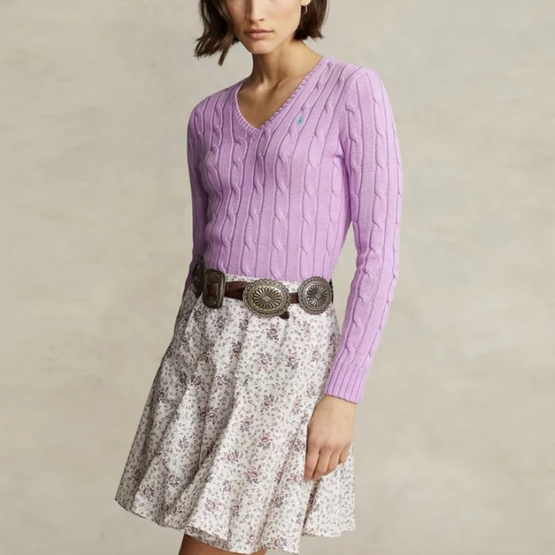 Polo Ralph Lauren SS23 Knitwear Women's Purple-3