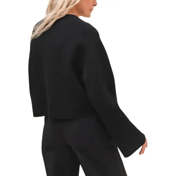 HERMES Jackets Coats Women's Black-2