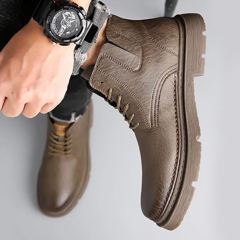 Captain illy Ankle Boots Men-3