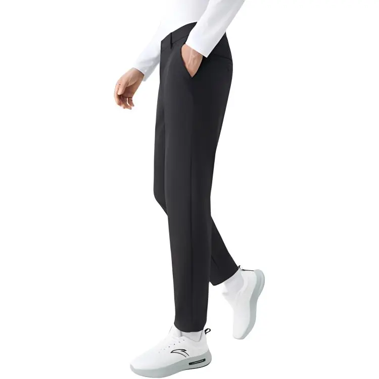 Anta Variety Training Collection Casual Pants Men's Basic Black-2