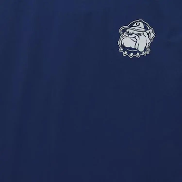 Mitchell & Ness x NCAA Georgetown Hoyas Ringer SS T Shirt Men's Marine Blue-2