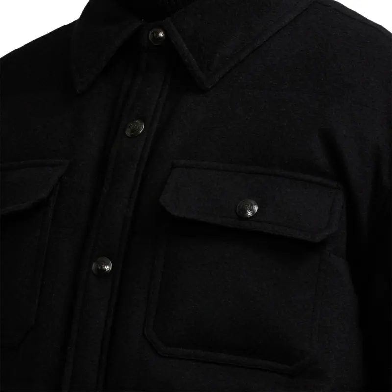 Ralph Lauren Purple Label Long-Sleeved Button-Up Jacket-5