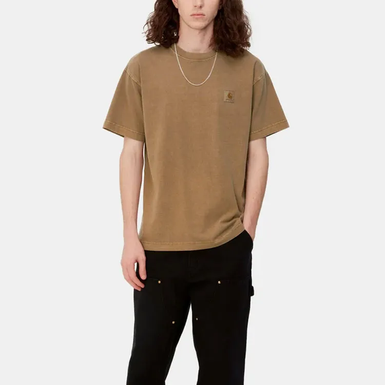 Carhartt WIP T Shirts Men Brown-2
