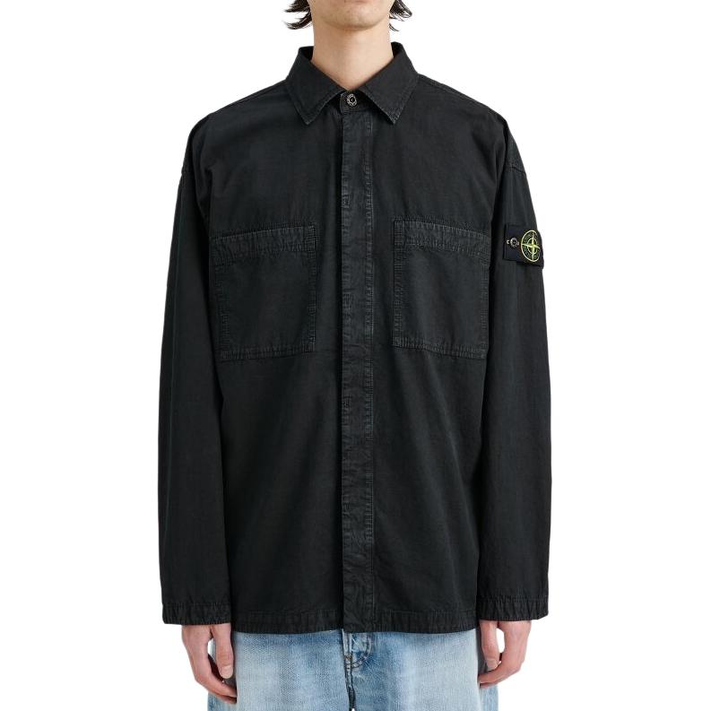 STONE ISLAND Shirts Men Black XXXL - POIZON