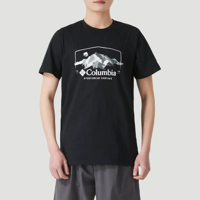 Columbia T Shirts Men Black/021-1