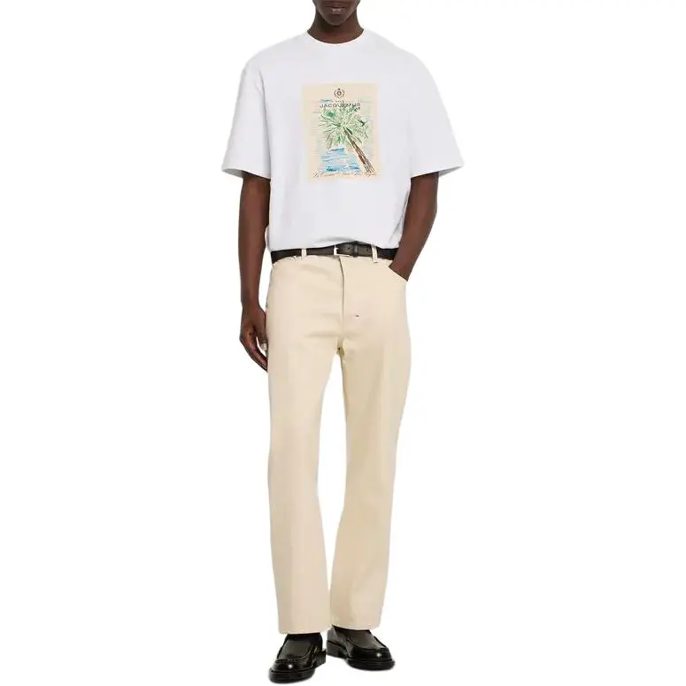 Jacquemus Le T Shirt Marino-3
