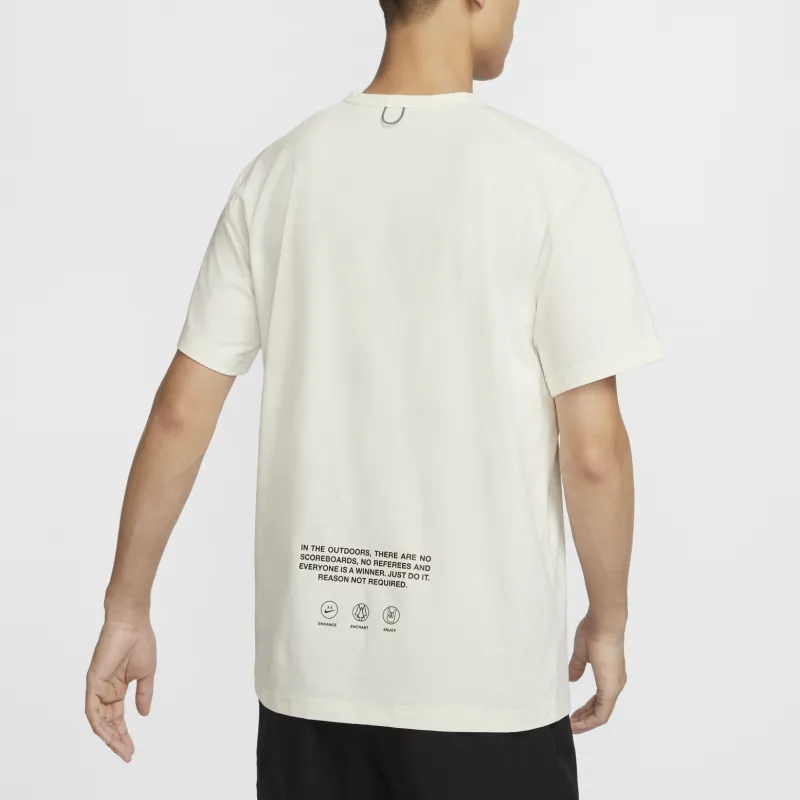 Nike T Shirts Men White-4
