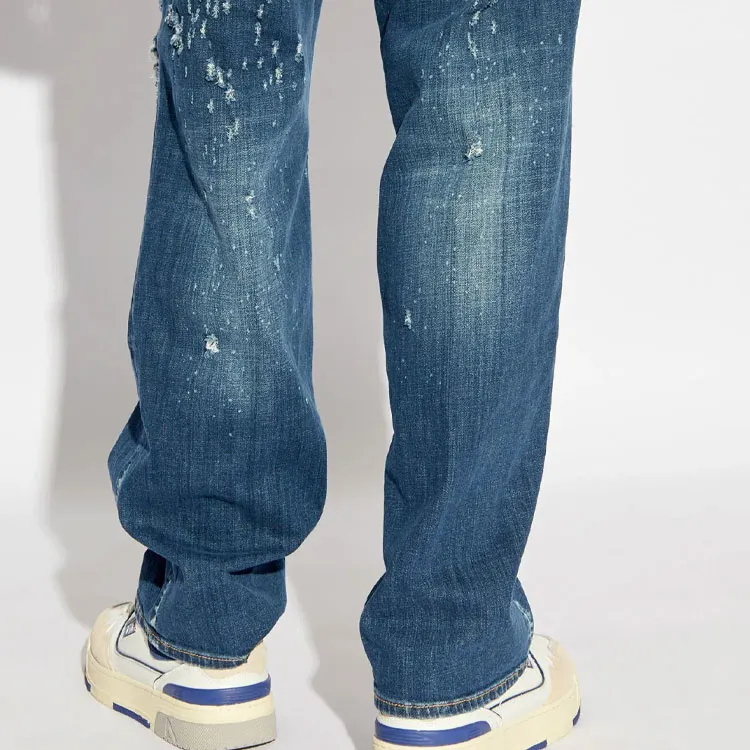 DSQUARED 2 Distressed Loose Fit Jeans-4