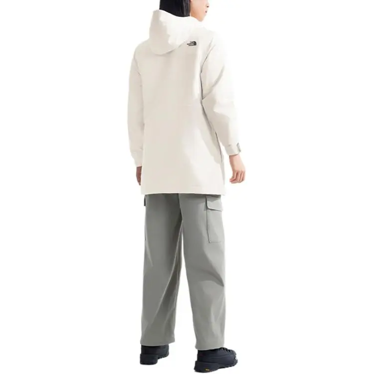 THE NORTH FACE City Outdoor Collection Waterproof And Warm Windbreaker Jacket Women's Dune White-2