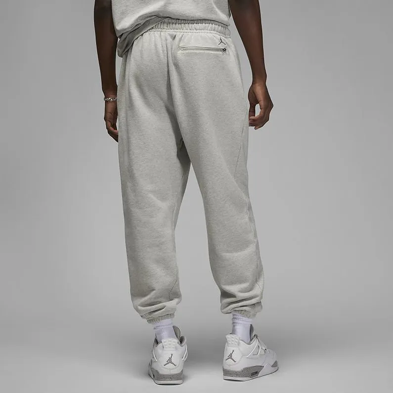Jordan Wordmark Knitted Sweatpants Men Gray-3