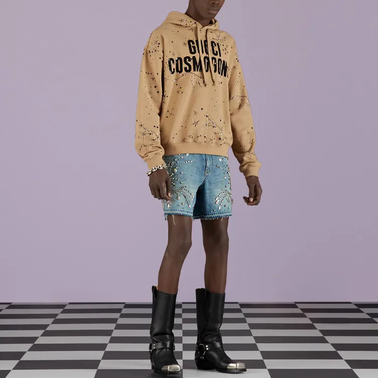 GUCCI Sweatshirts Men Yellow-3