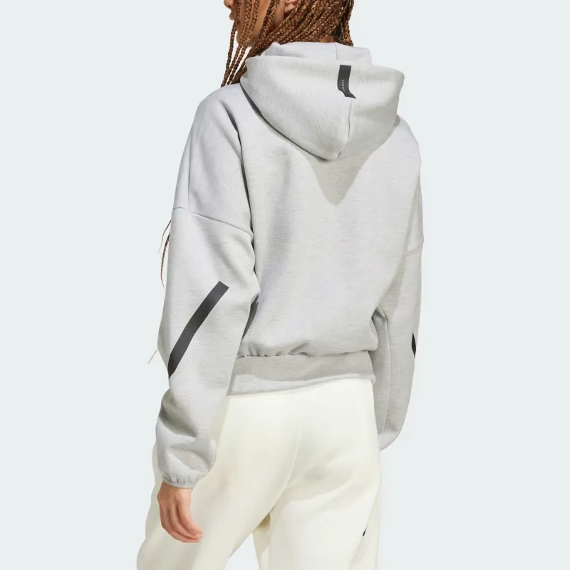 Adidas Z.N.E. FW24 Jacket Women's Gray-3
