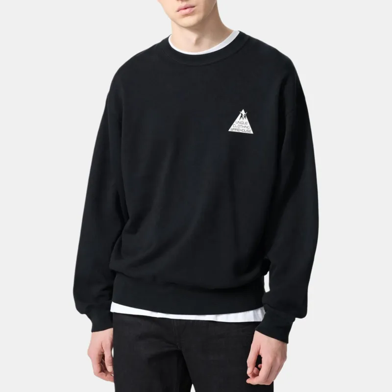 UNIQLO Sweatshirts Unisex Black-2