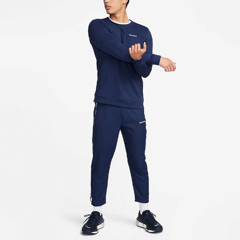 Nike Sweatshirts Men Deep Navy Blue-2