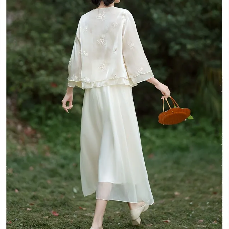 SONDR Skirt Set Women's Apricot-5