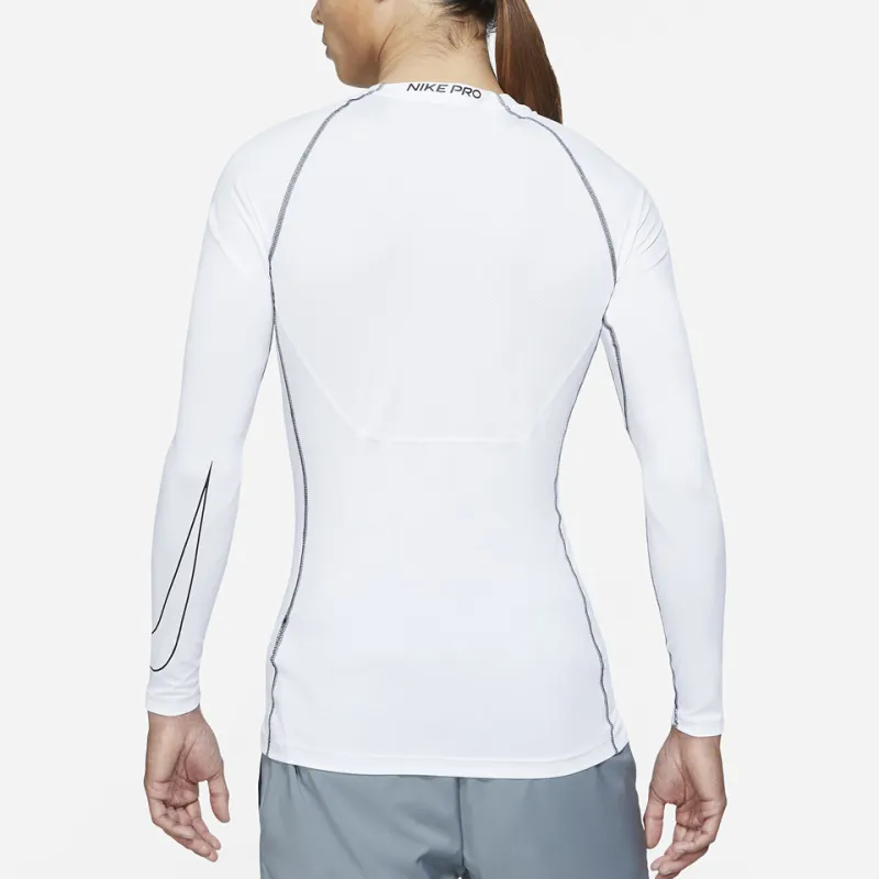 Nike Pro Dri FIT Workout Clothing Men's White-4