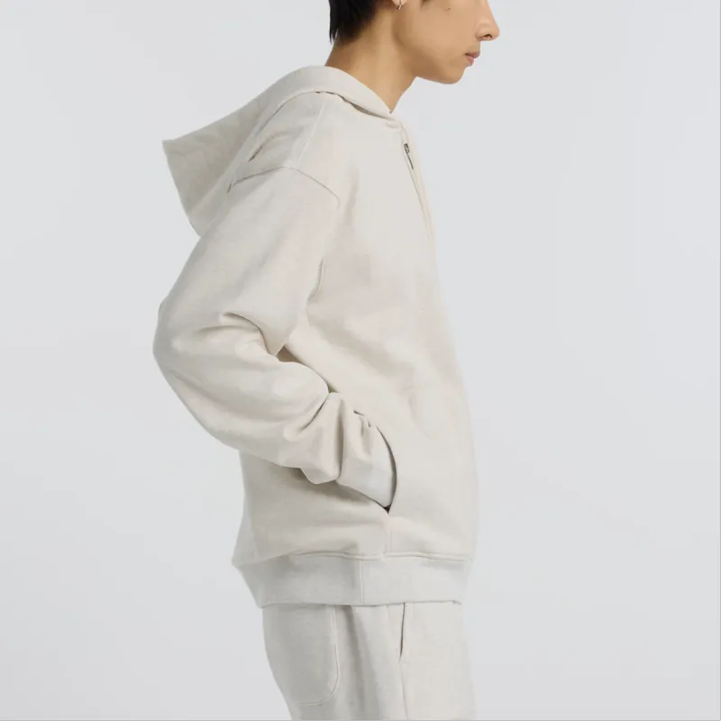 New Balance Shogo Otsuka Baseball Jacket Unisex Oat Heather-3