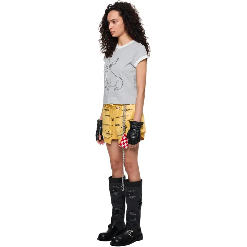 Alexia Sandra T Shirts Women's Gray-3